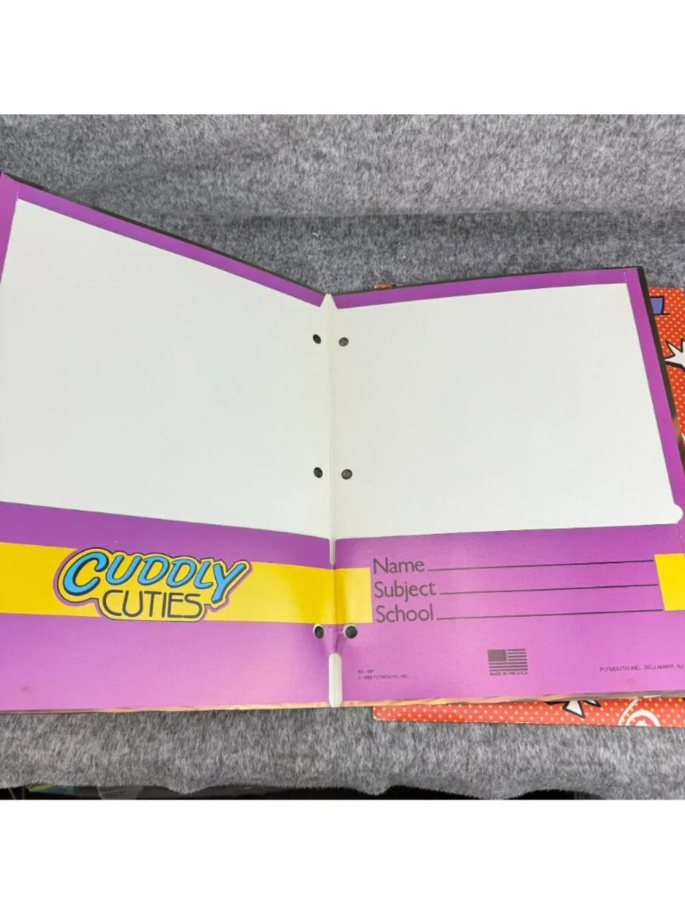 ✅Lot of 4 Vintage Folders - Trapper Keeper, Alf, Kitten